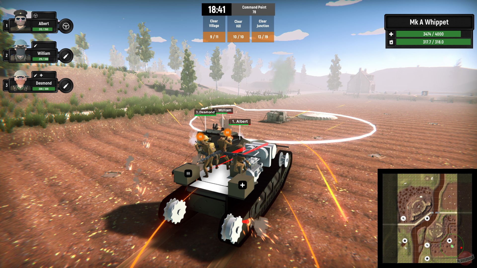 Скриншот из игры Armored Battle Crew - 16