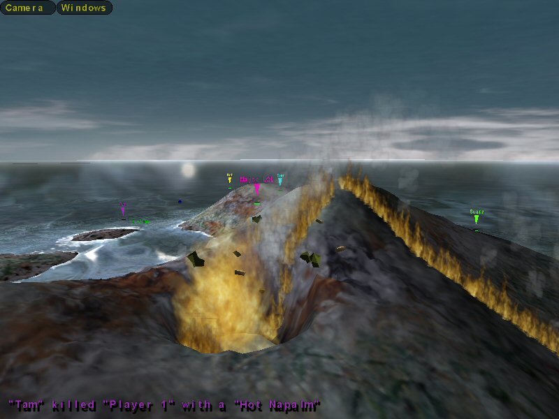 Скриншот из игры Scorched 3D - 2