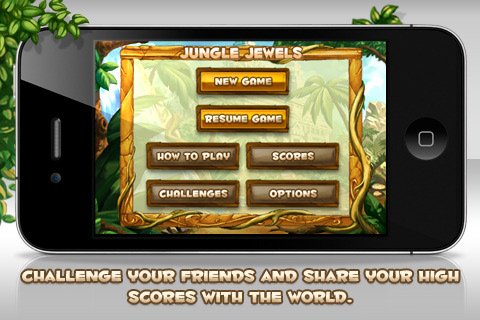 Скриншот из игры Jungle Jewels - 1