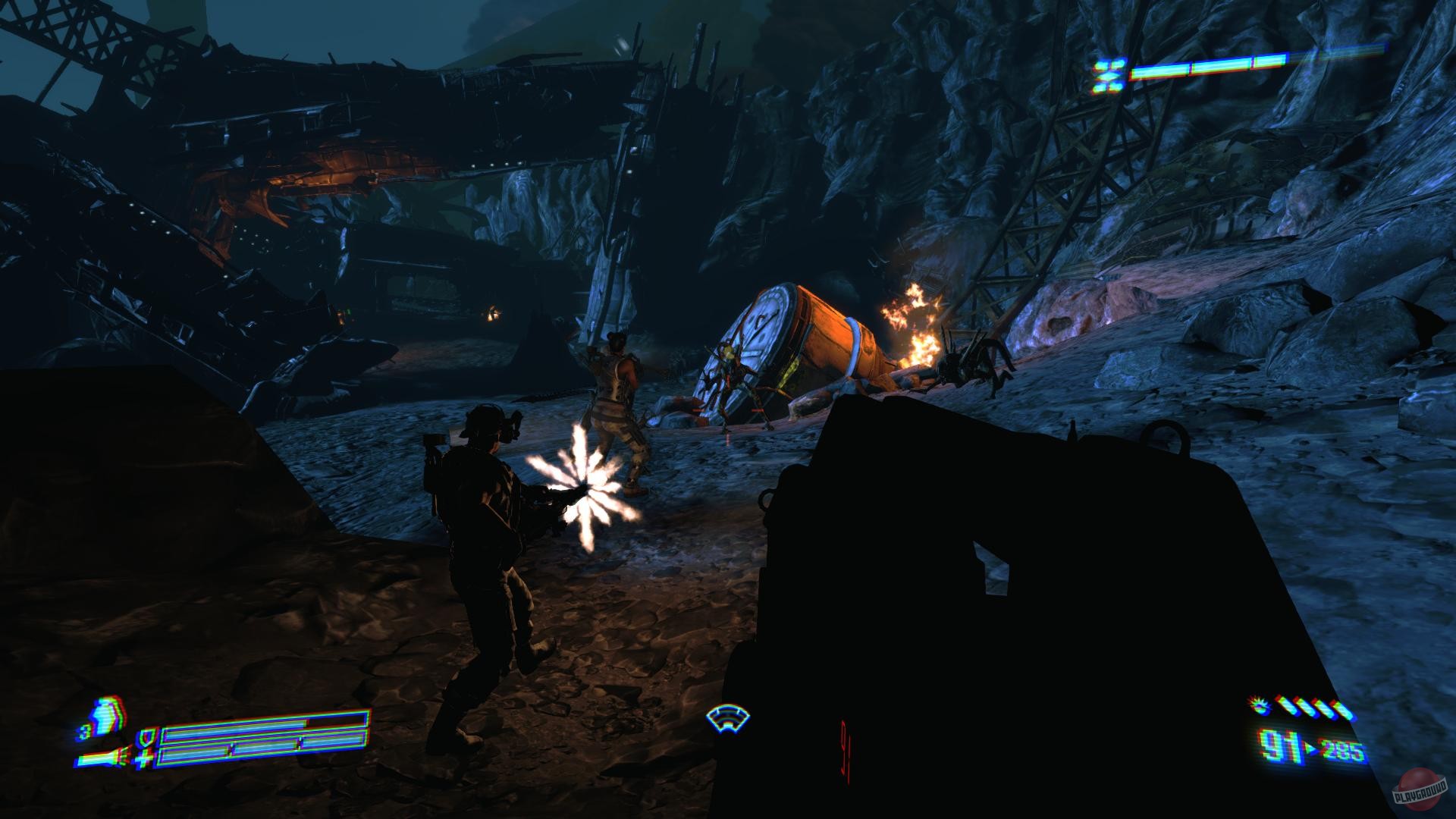 Скриншот из игры Aliens: Colonial Marines - 100