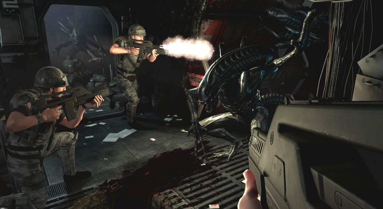 Скриншот из игры Aliens: Colonial Marines - 166