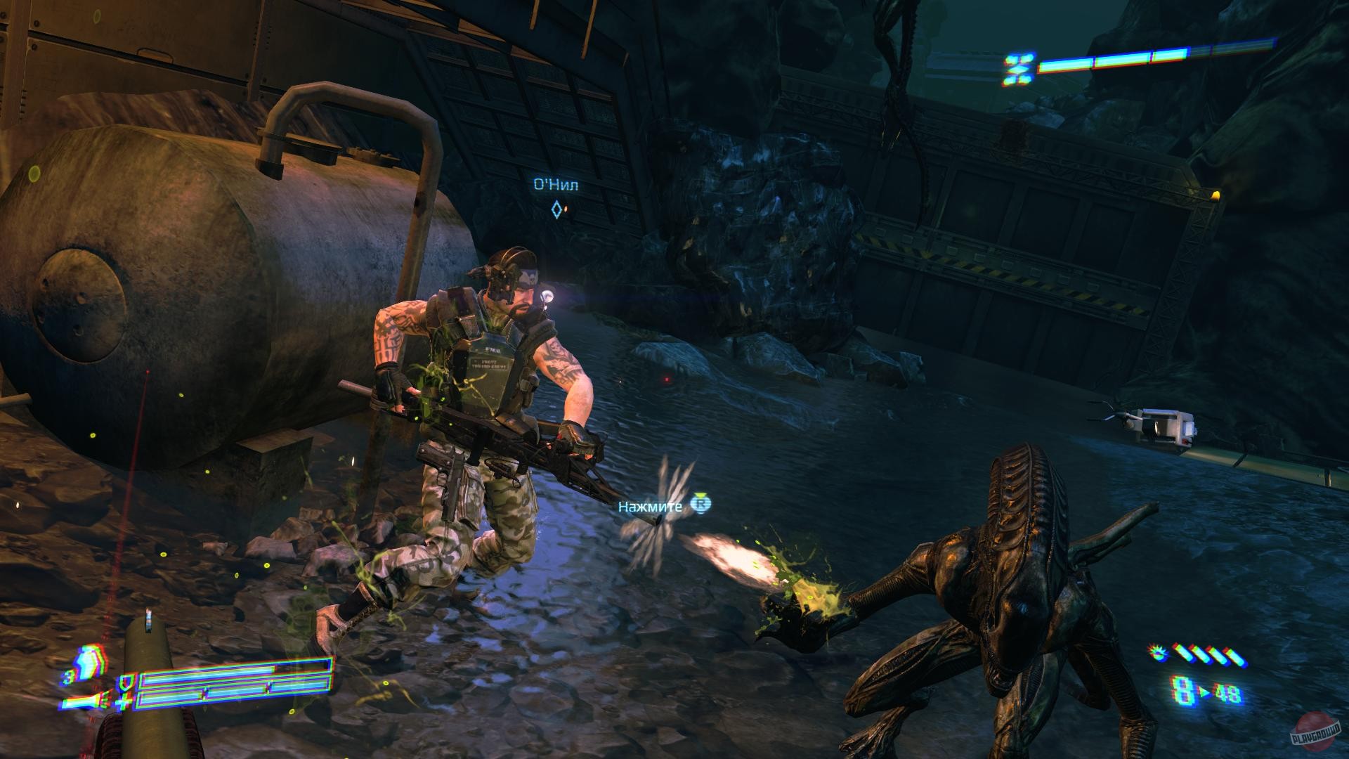 Скриншот из игры Aliens: Colonial Marines - 75