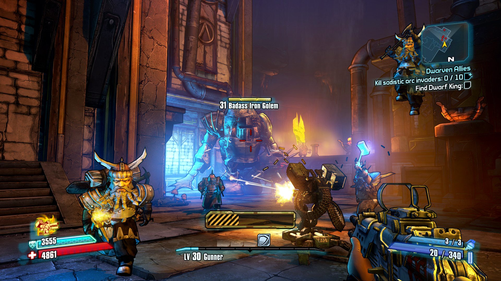 Скриншот из игры Borderlands 2: Tiny Tina's Assault on Dragon Keep - 2