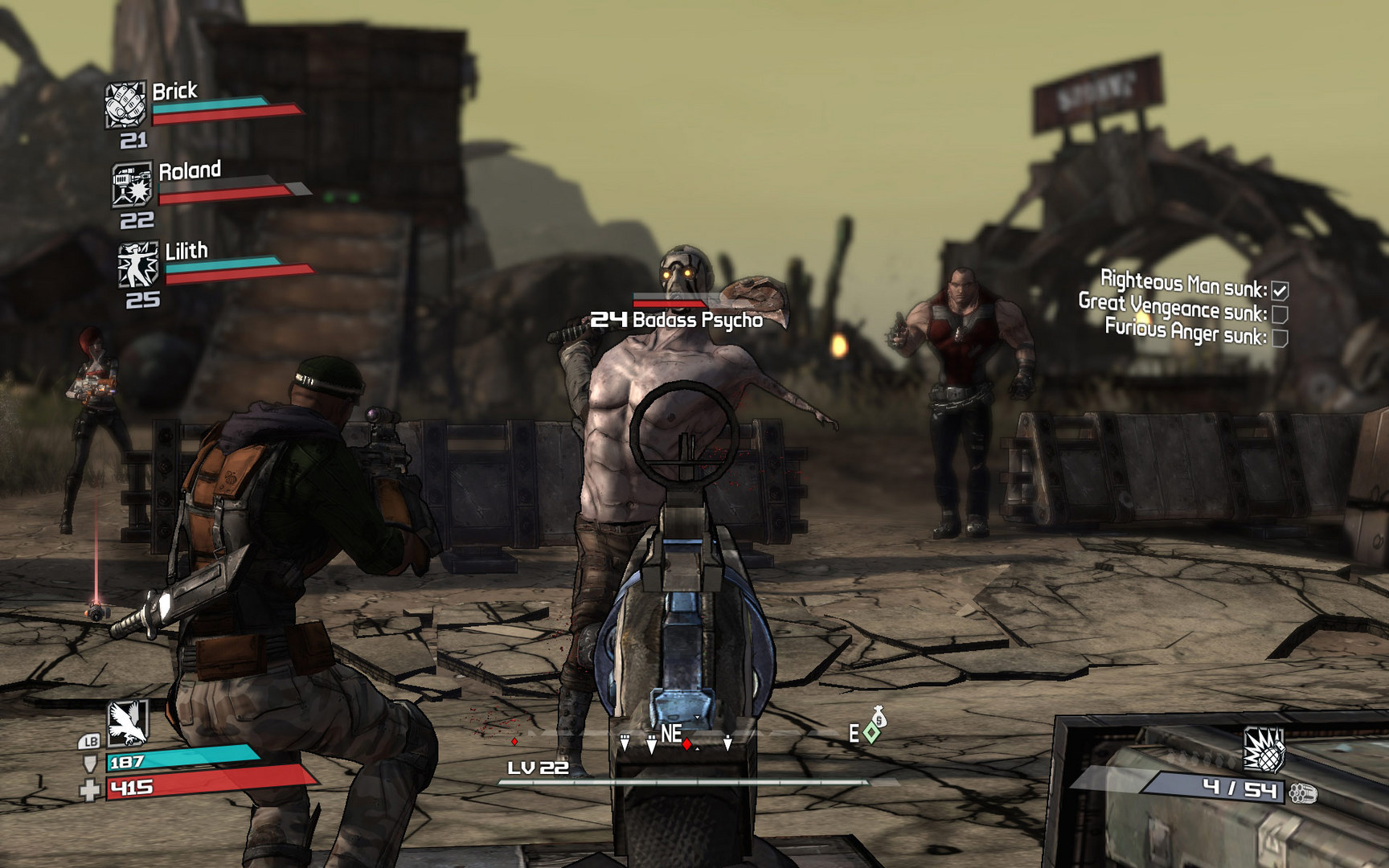 Скриншот из игры Borderlands - 105