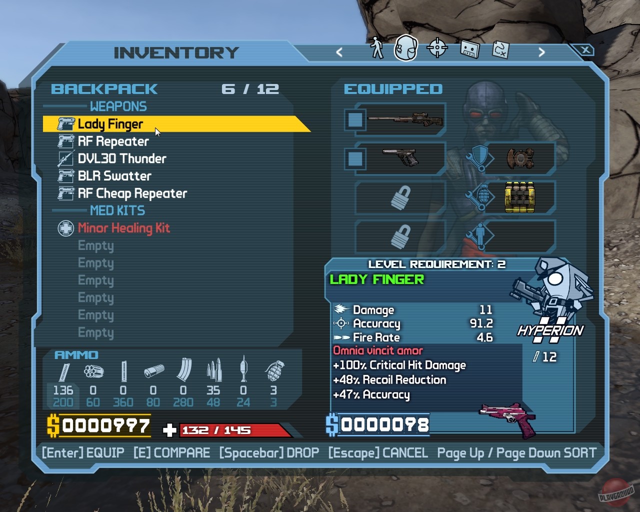 Скриншот из игры Borderlands - 181