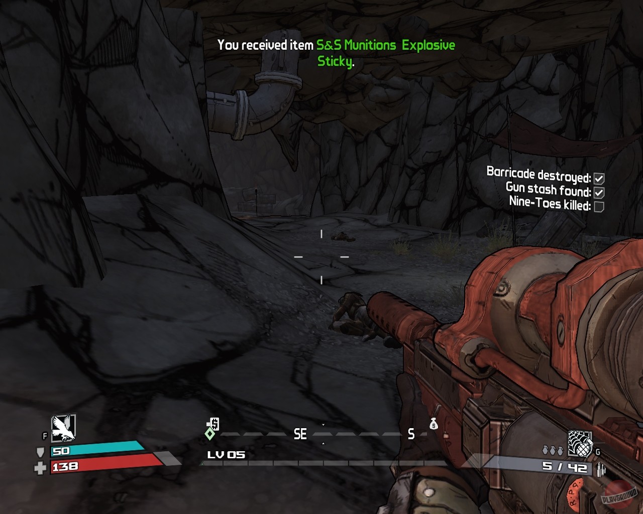 Скриншот из игры Borderlands - 100