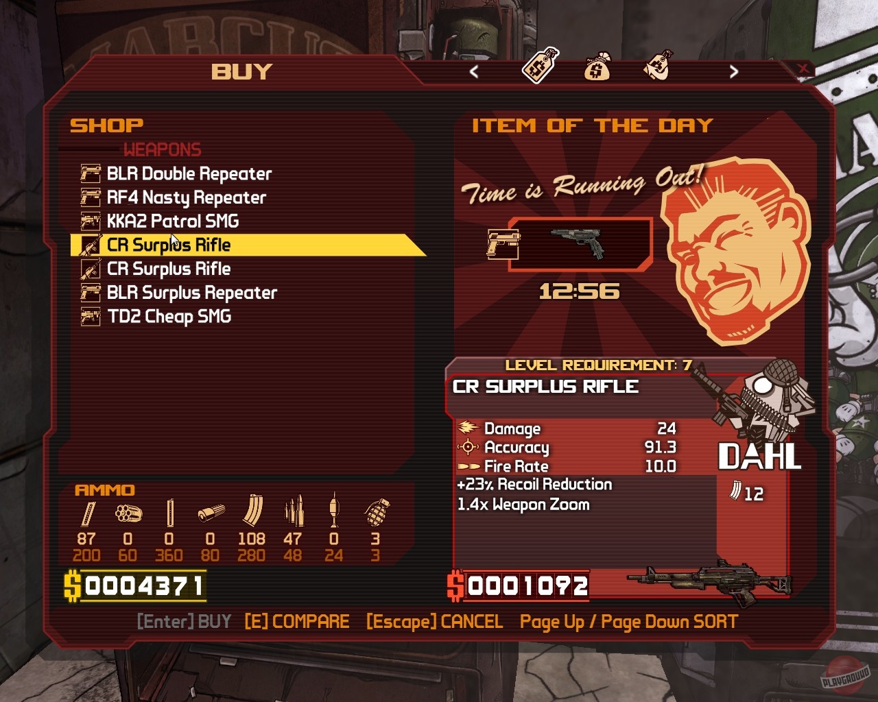 Скриншот из игры Borderlands - 124