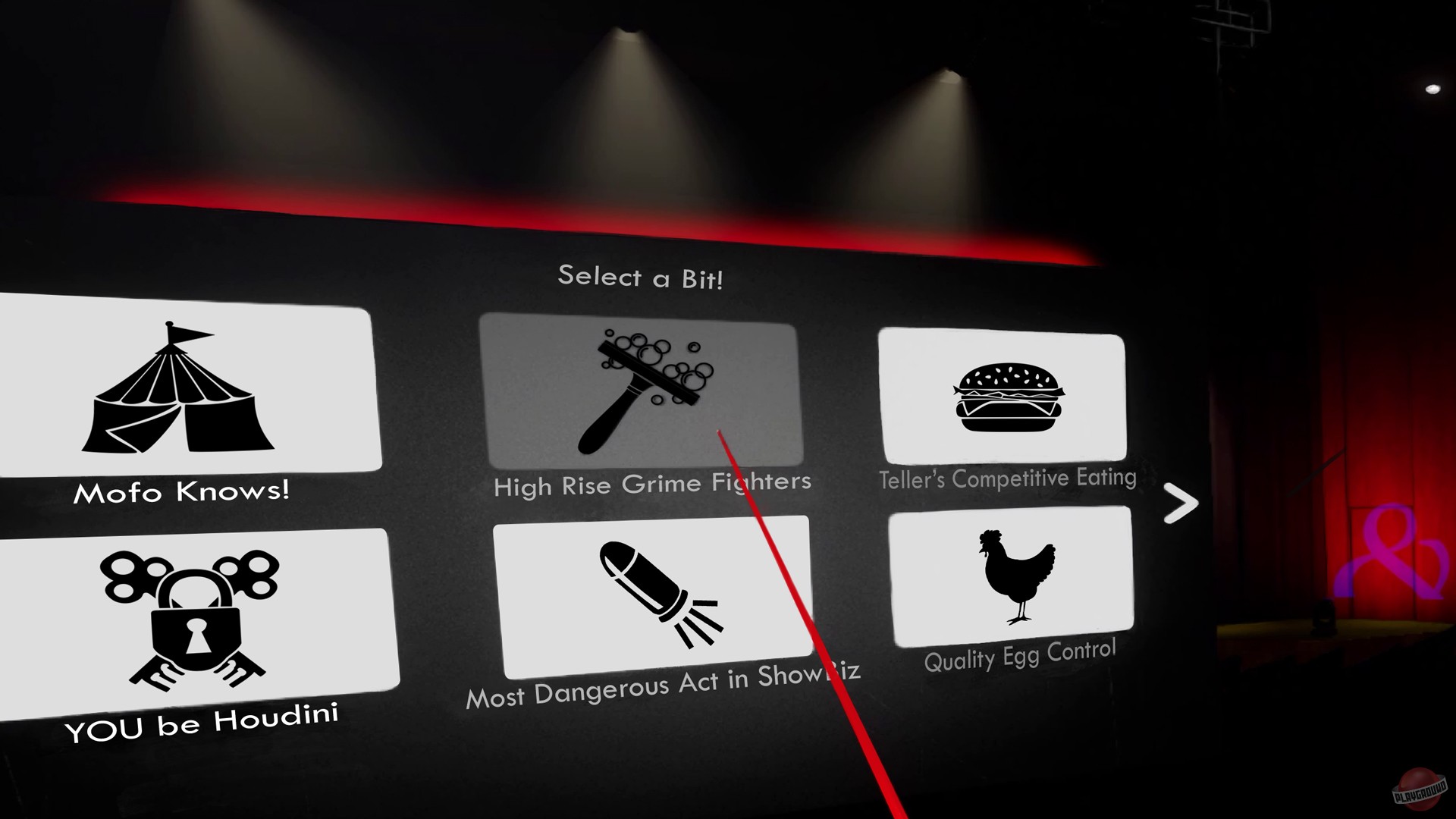 Скриншот из игры Penn & Teller VR: F U, U, U, & U - 3