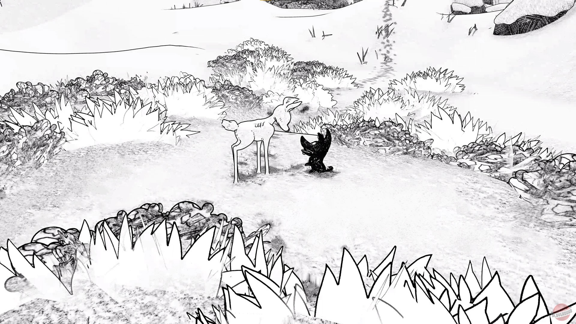 Скриншот из игры Blanc - 2