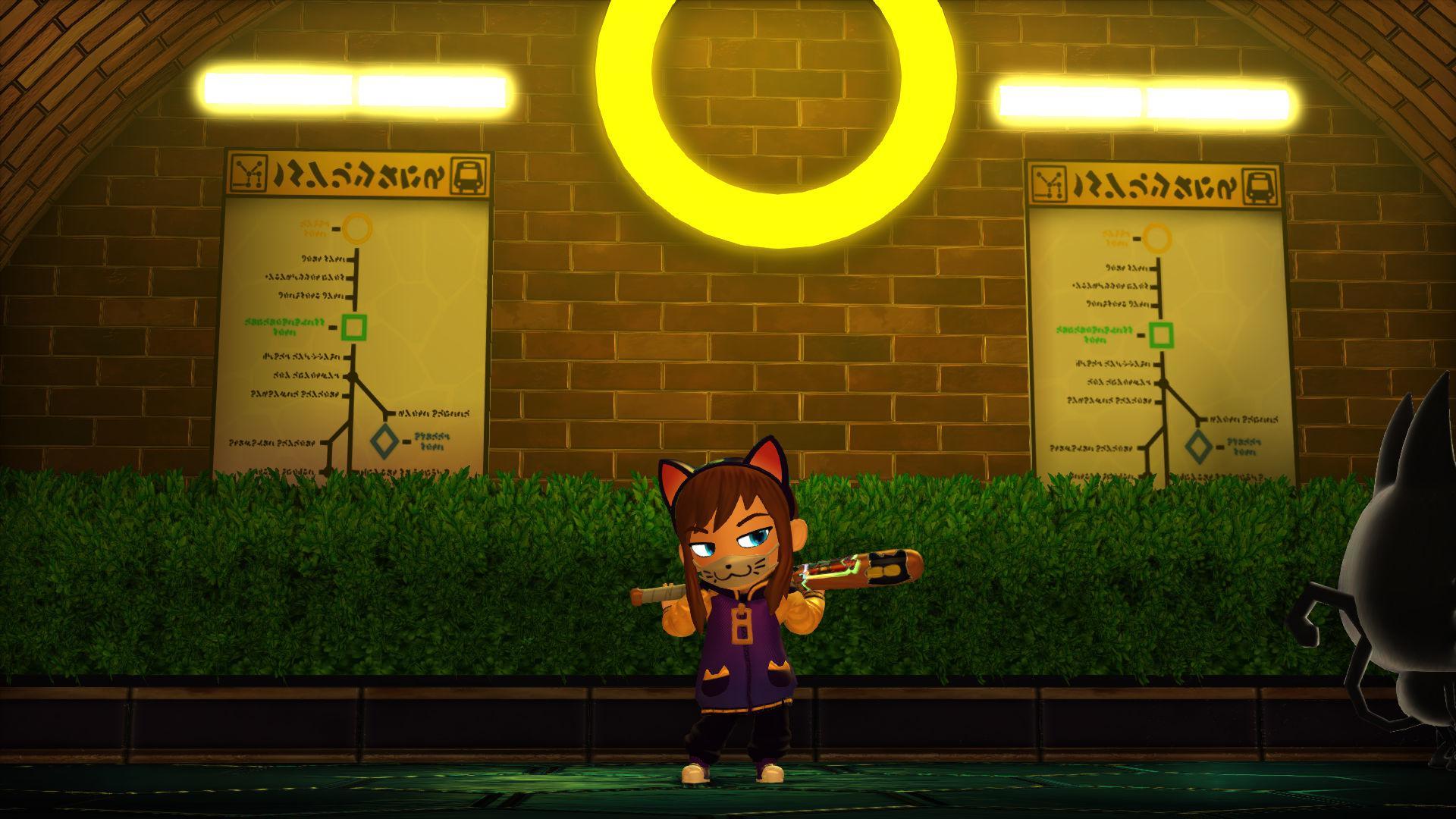 Скриншот из игры A Hat in Time: Nyakuza Metro - 6