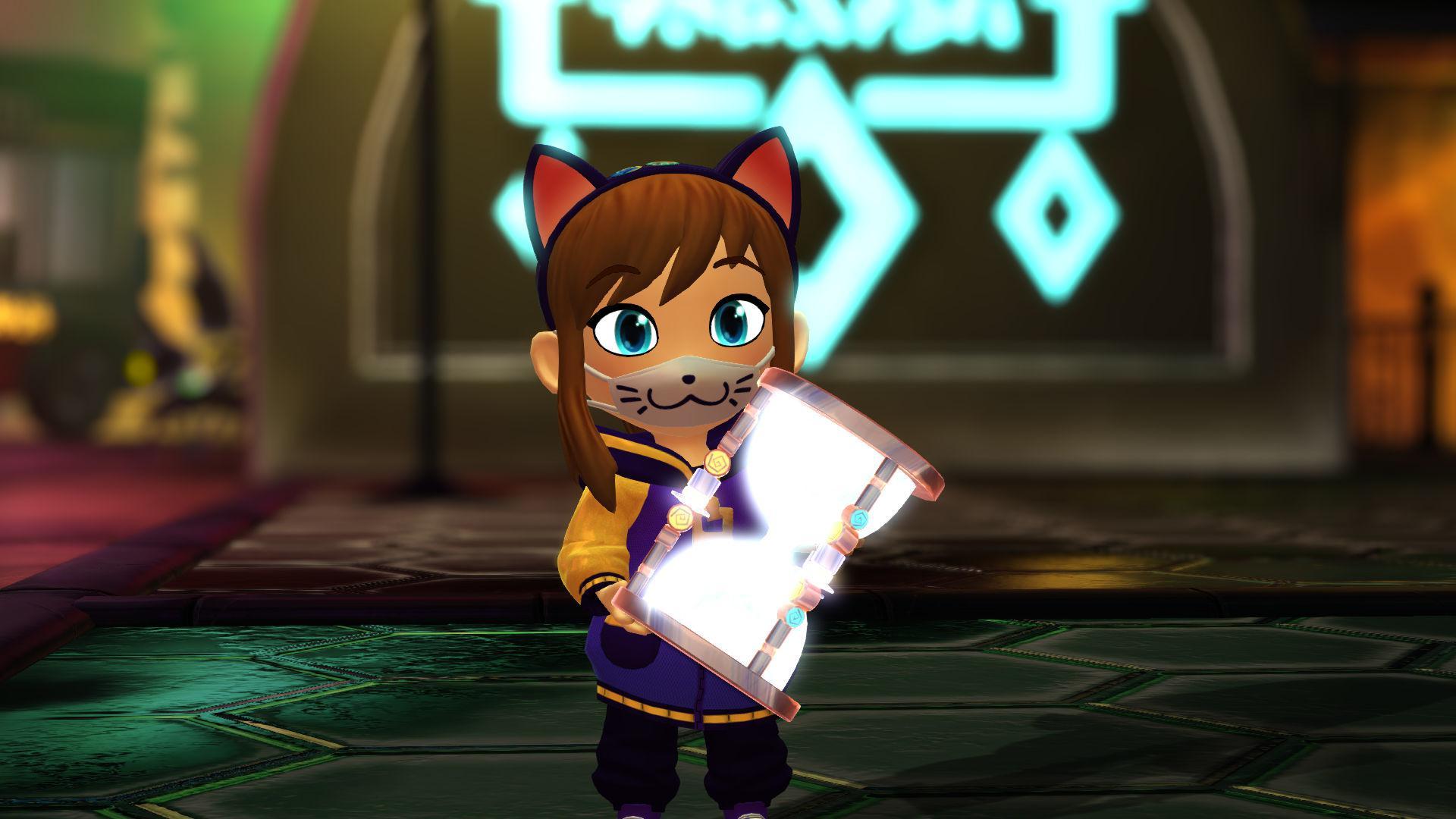 Скриншот из игры A Hat in Time: Nyakuza Metro - 1