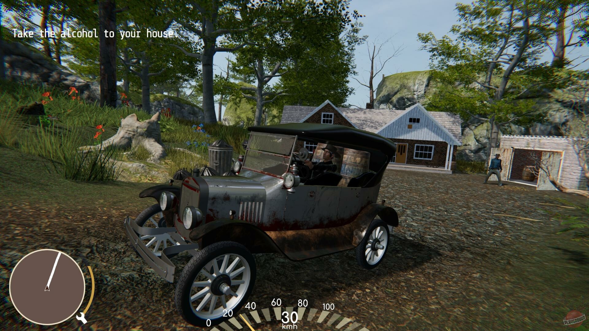 Скриншот из игры Bootlegger's Mafia Racing Story - 31