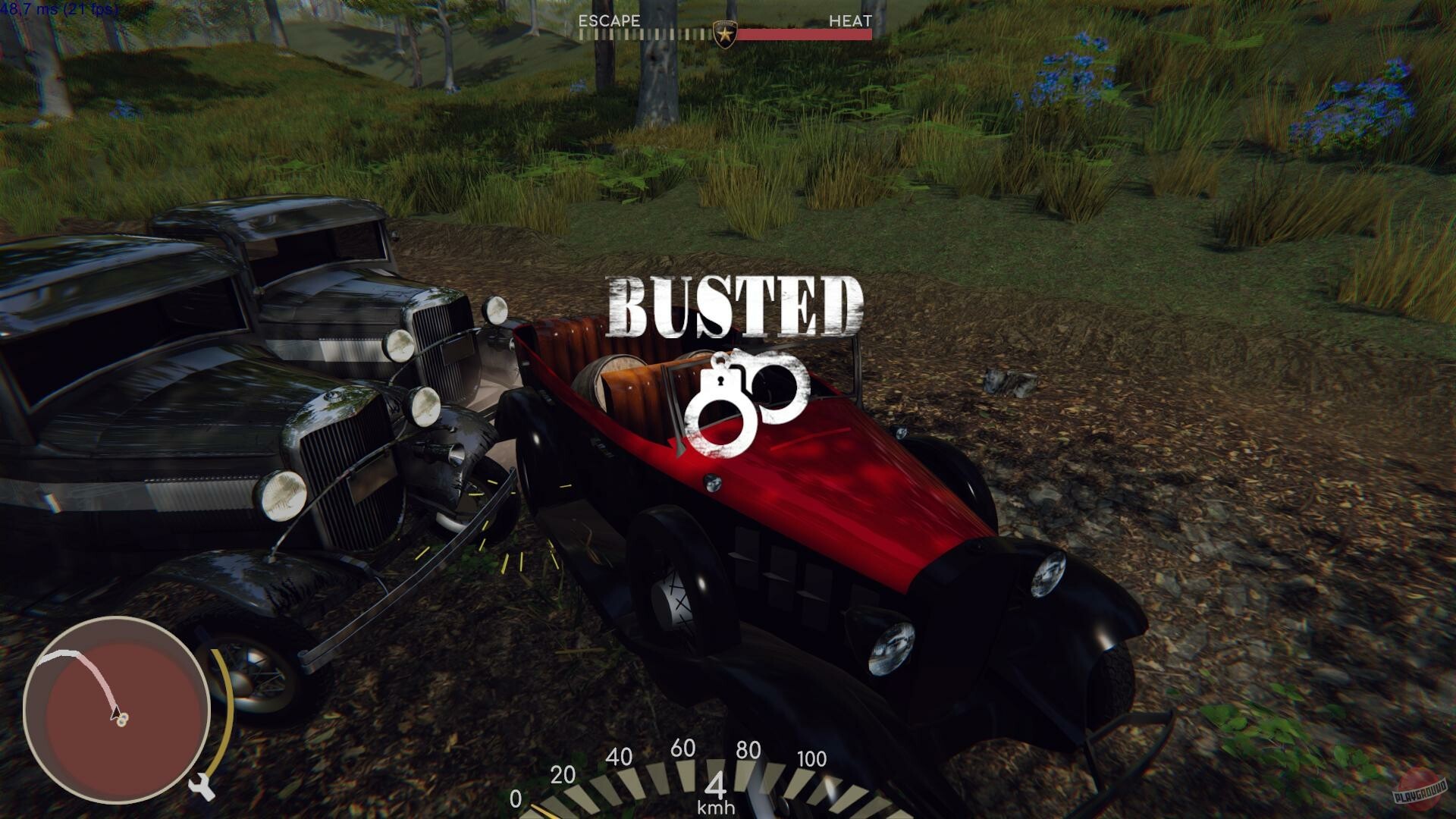 Скриншот из игры Bootlegger's Mafia Racing Story - 17