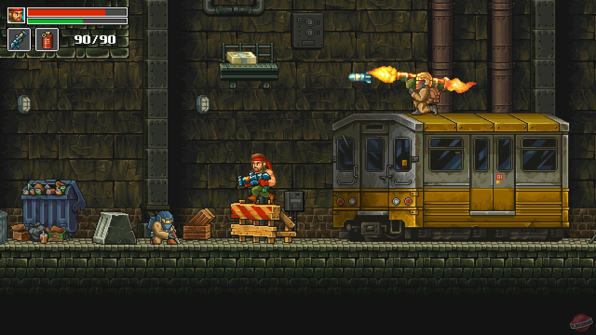 Скриншот из игры Guns of Fury - 2