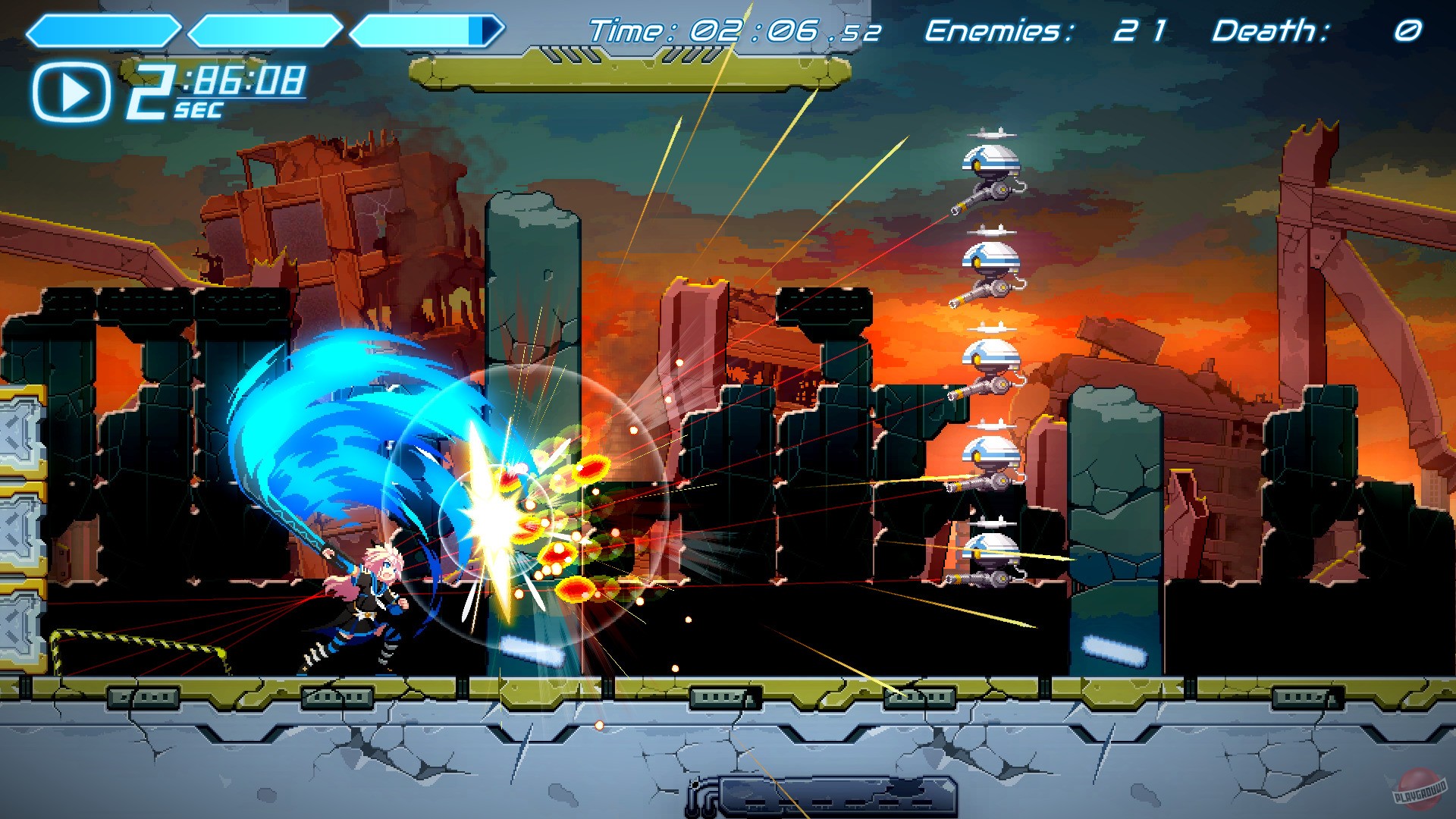 Скриншот из игры COGEN: Sword of Rewind - 2