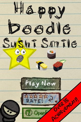 Скриншот из игры Happy Doodle Sushi Smile - 1