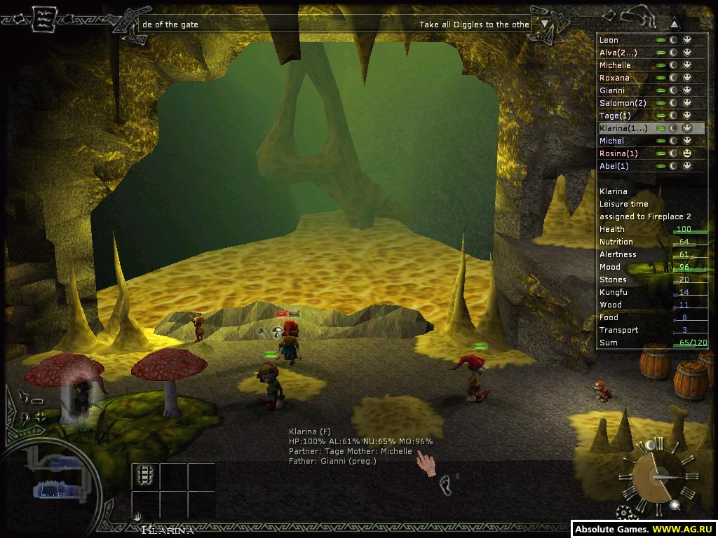 Скриншот из игры Diggles: the Myth of Fenris - 36