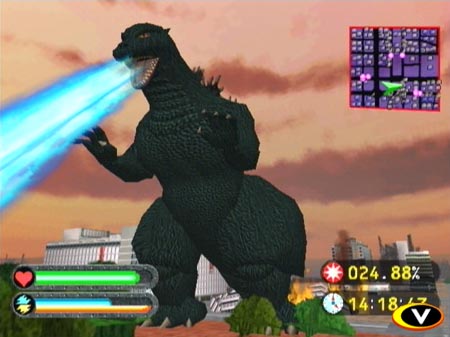 Скриншот из игры Godzilla Generations - 2