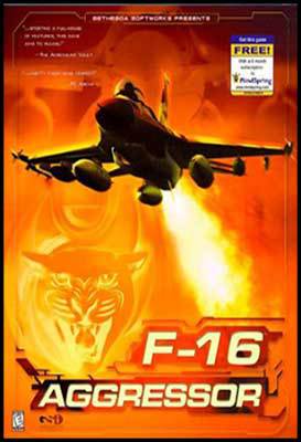 Обложка игры F-16 Aggressor