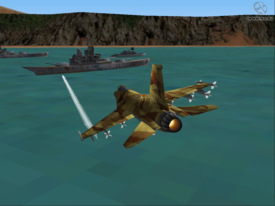 Скриншот из игры F-16 Aggressor - 2