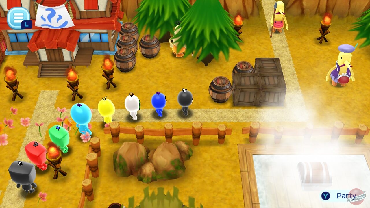 Скриншот из игры The New Denpa Men - 4