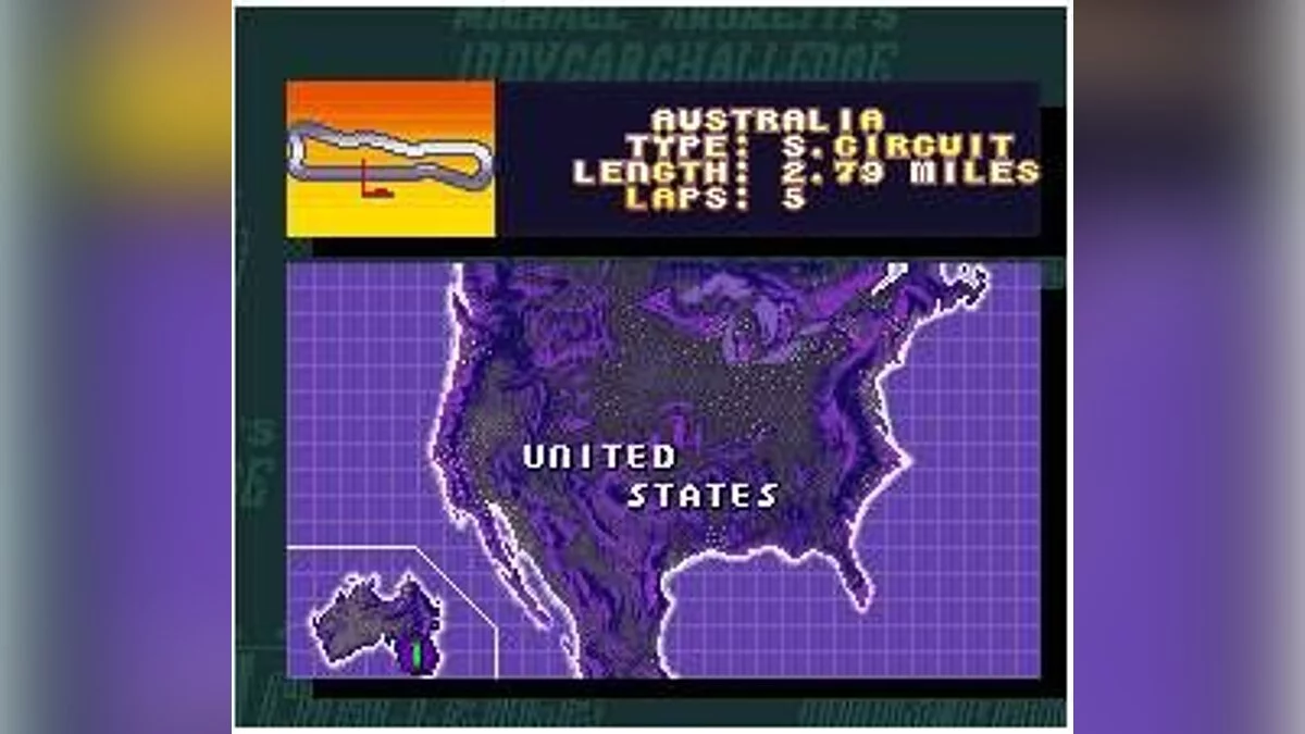 Скриншот из игры Michael Andretti's Indy Car Challenge - 3