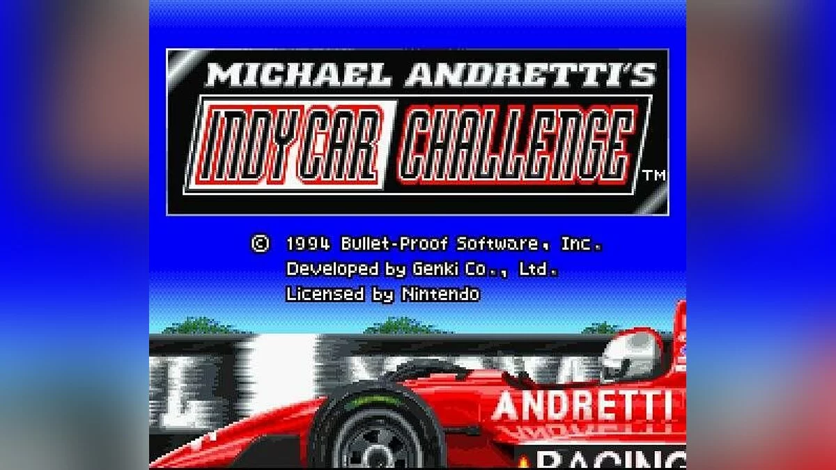 Скриншот из игры Michael Andretti's Indy Car Challenge - 1