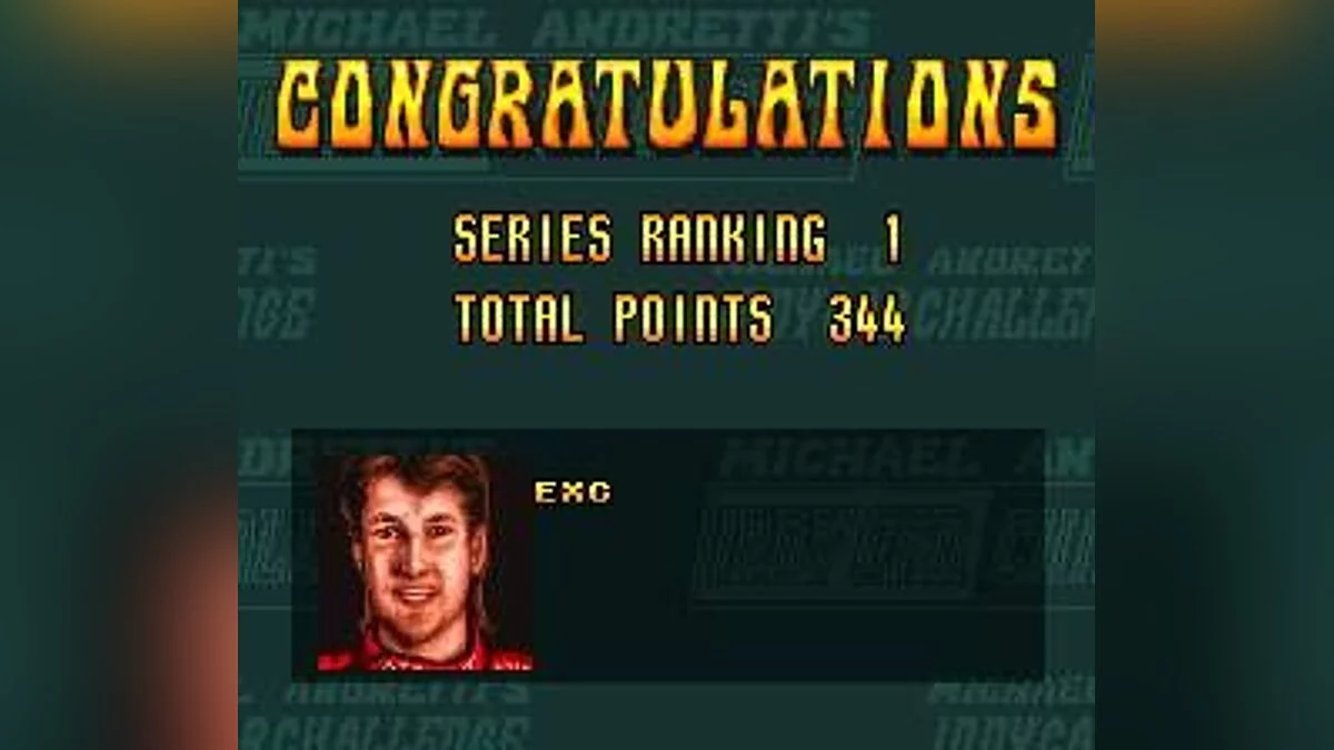 Скриншот из игры Michael Andretti's Indy Car Challenge - 7