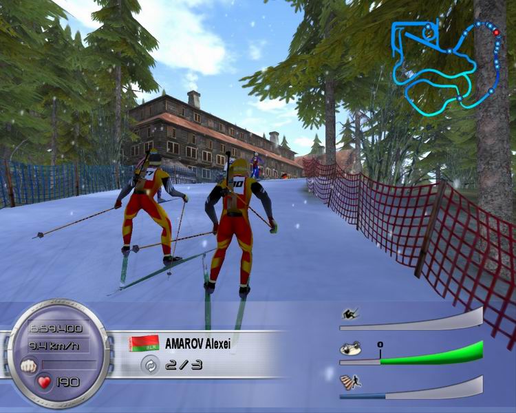 Скриншот из игры Biathlon 2006: Go for Gold - 15