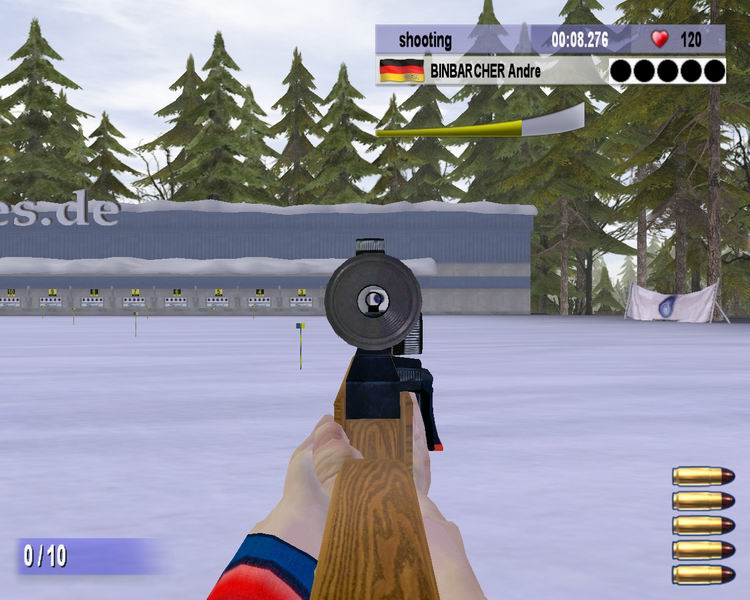Скриншот из игры Biathlon 2006: Go for Gold - 17
