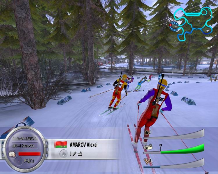 Скриншот из игры Biathlon 2006: Go for Gold - 20