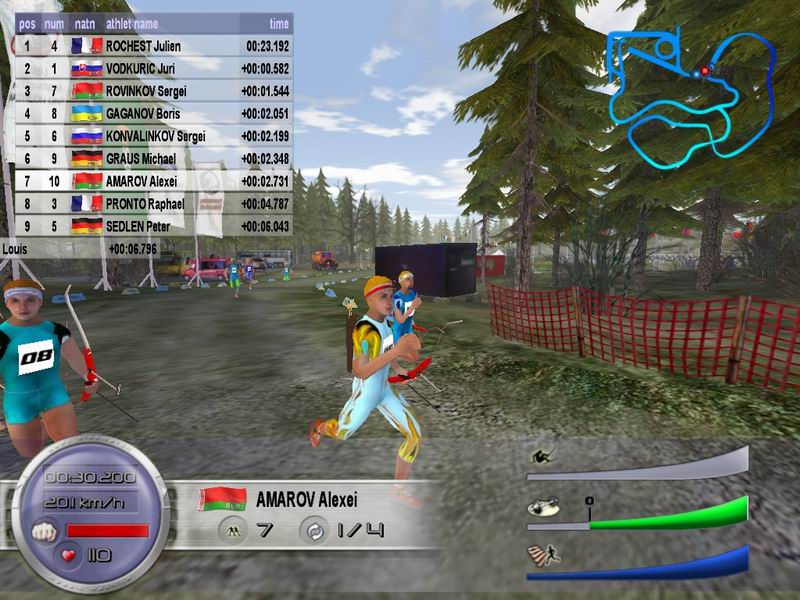 Скриншот из игры Biathlon 2006: Go for Gold - 21