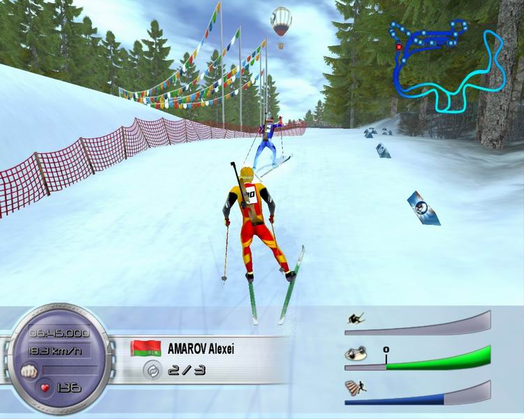 Скриншот из игры Biathlon 2006: Go for Gold - 19