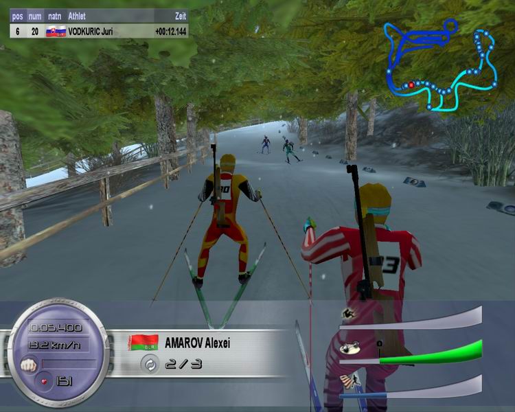 Скриншот из игры Biathlon 2006: Go for Gold - 2