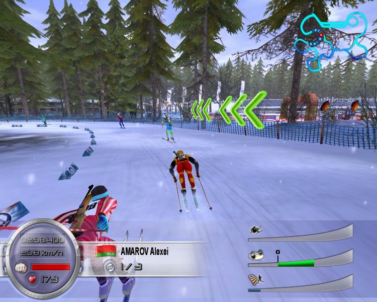 Скриншот из игры Biathlon 2006: Go for Gold - 14
