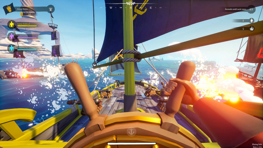 Скриншот из игры Blazing Sails: Pirate Battle Royale - 2