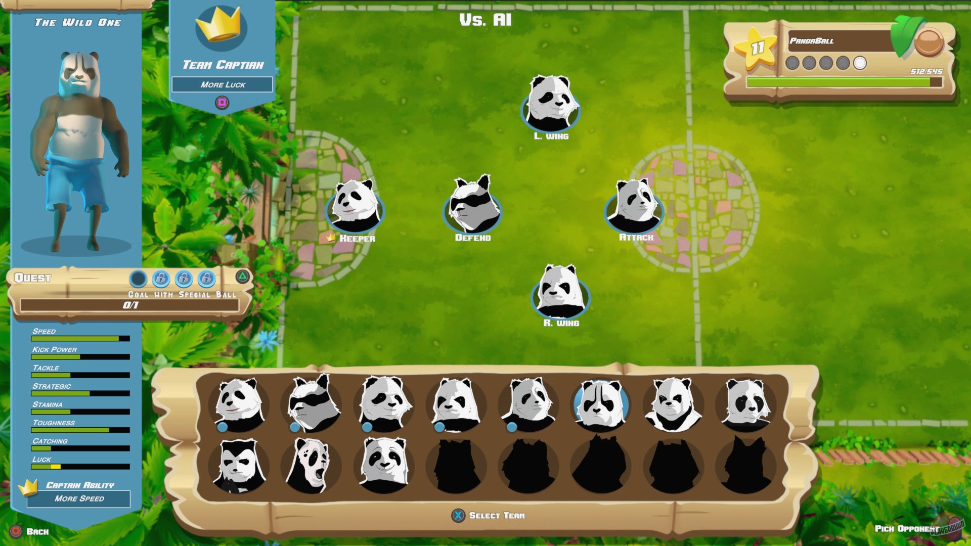 Скриншот из игры PandaBall - 2