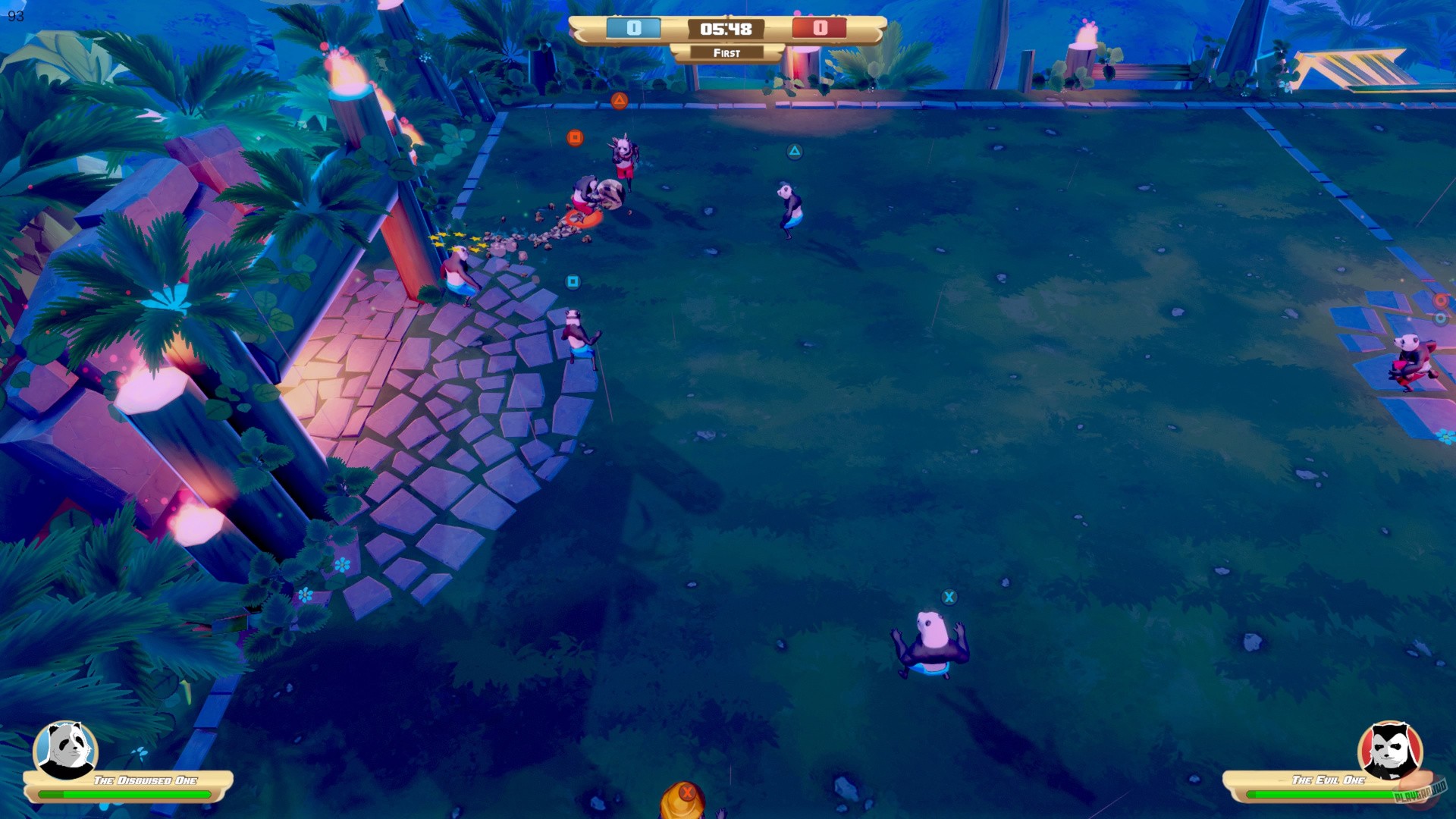 Скриншот из игры PandaBall - 1