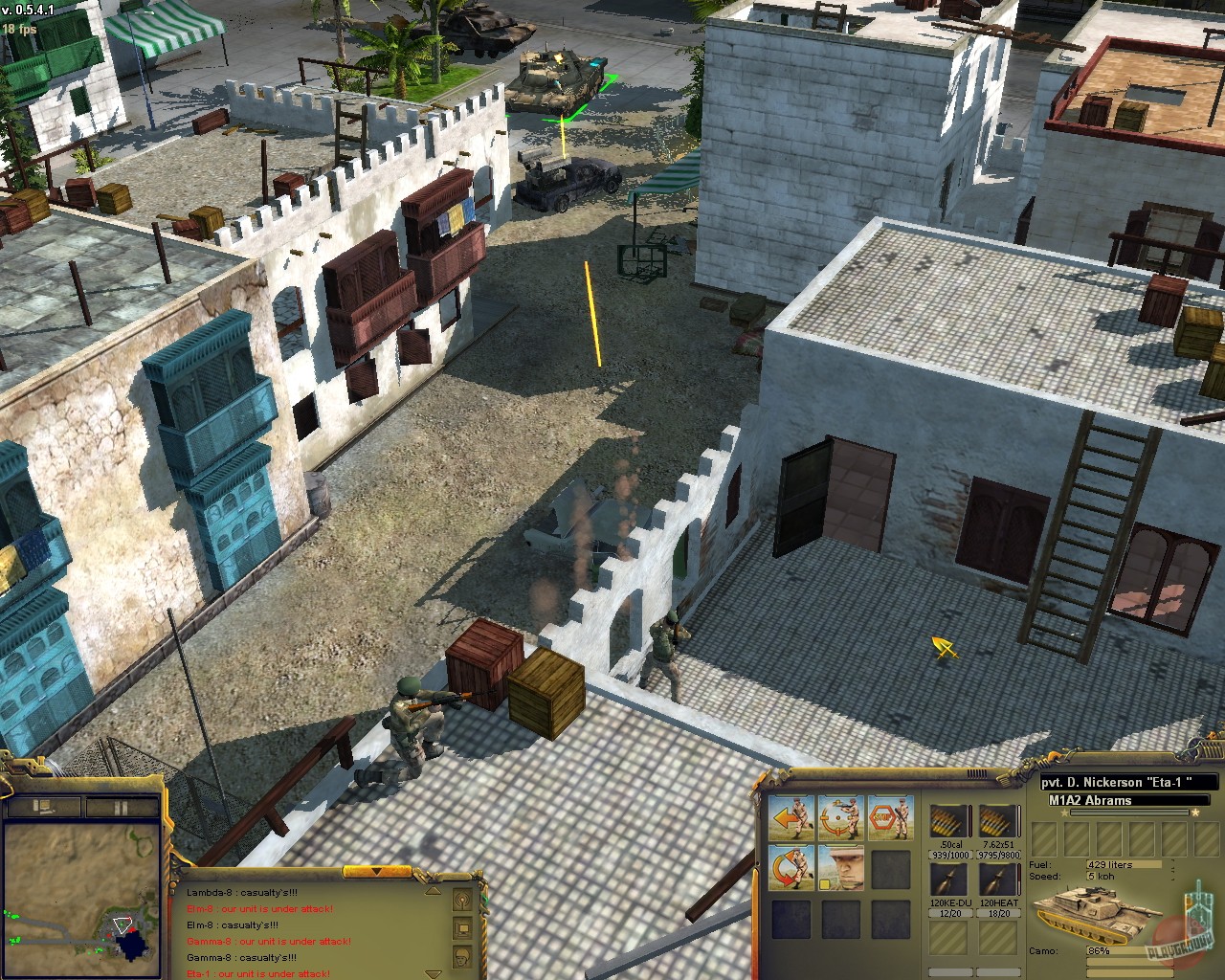 Скриншот из игры Warfare - 111