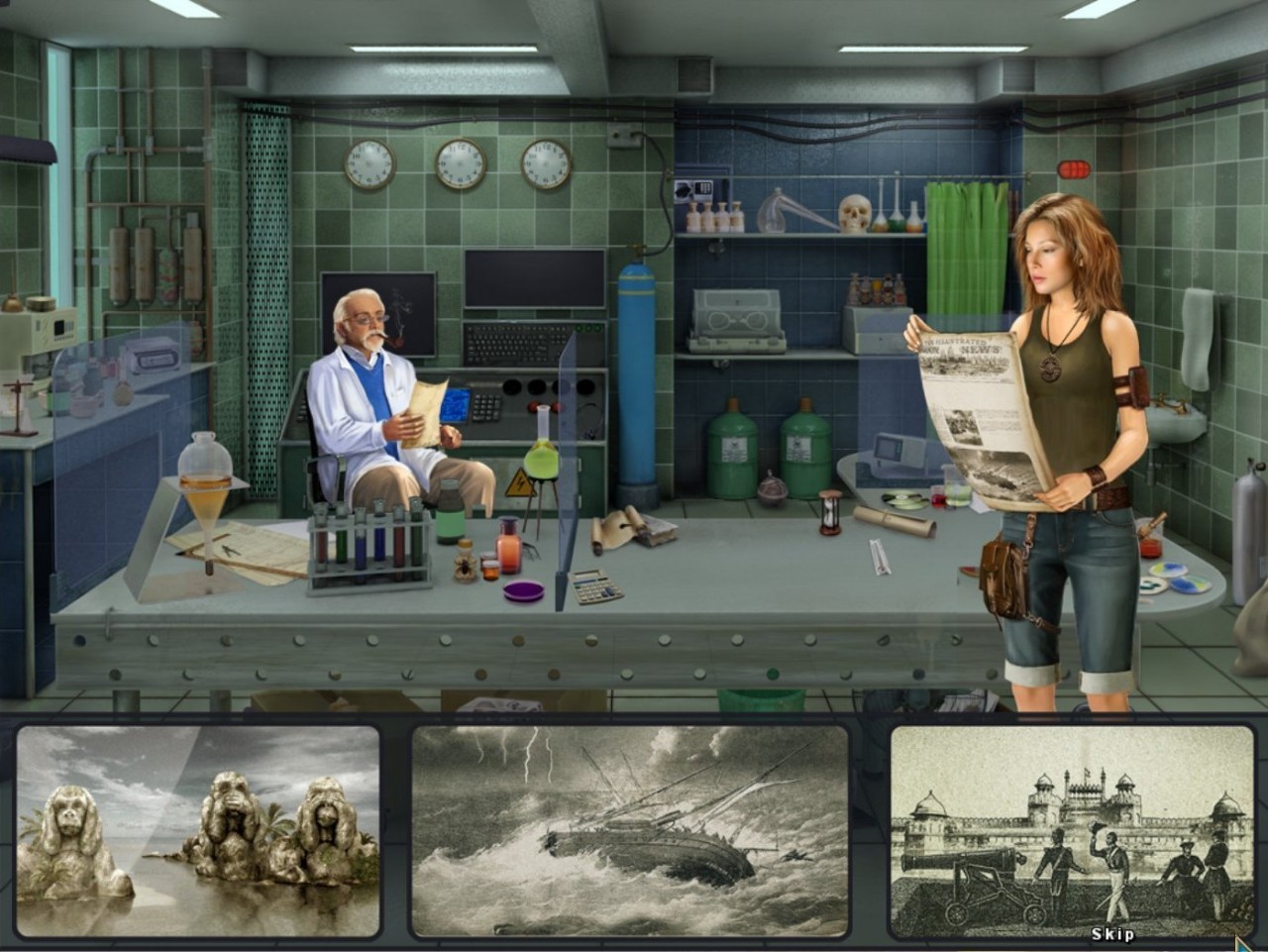 Скриншот из игры Mystery of the Missing Brigantine - 2