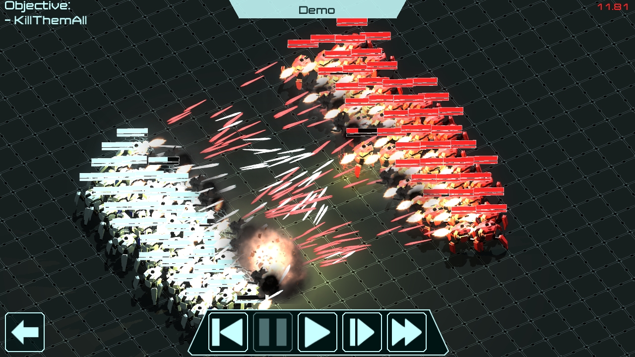 Скриншот из игры Gladiabots - 11