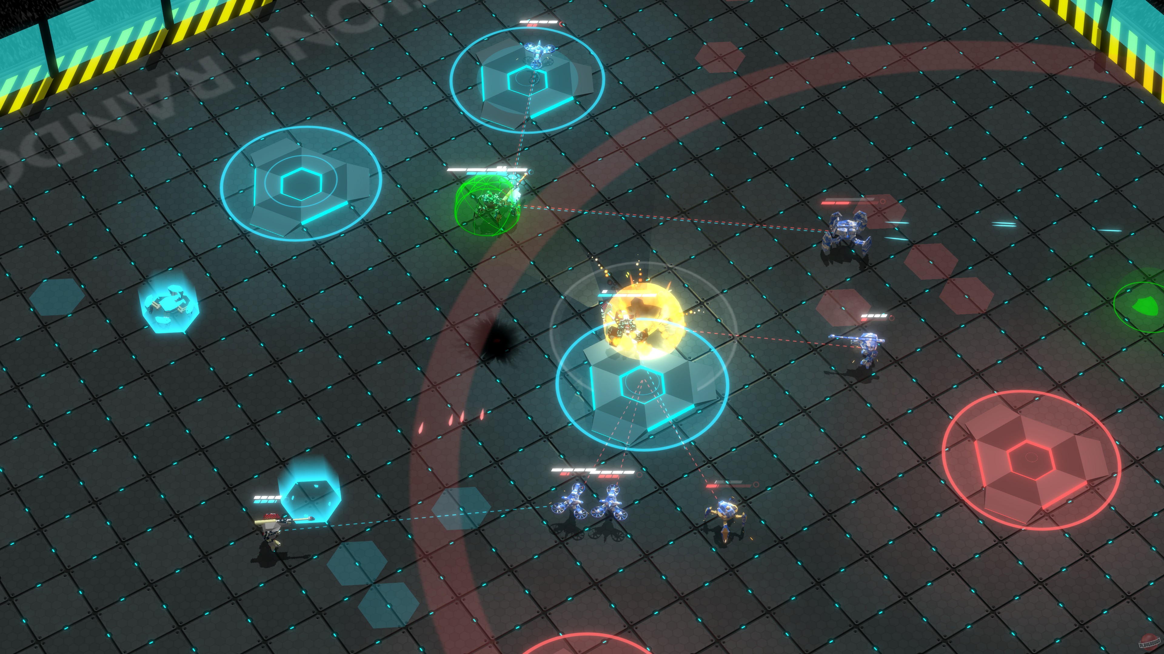 Скриншот из игры Gladiabots - 6