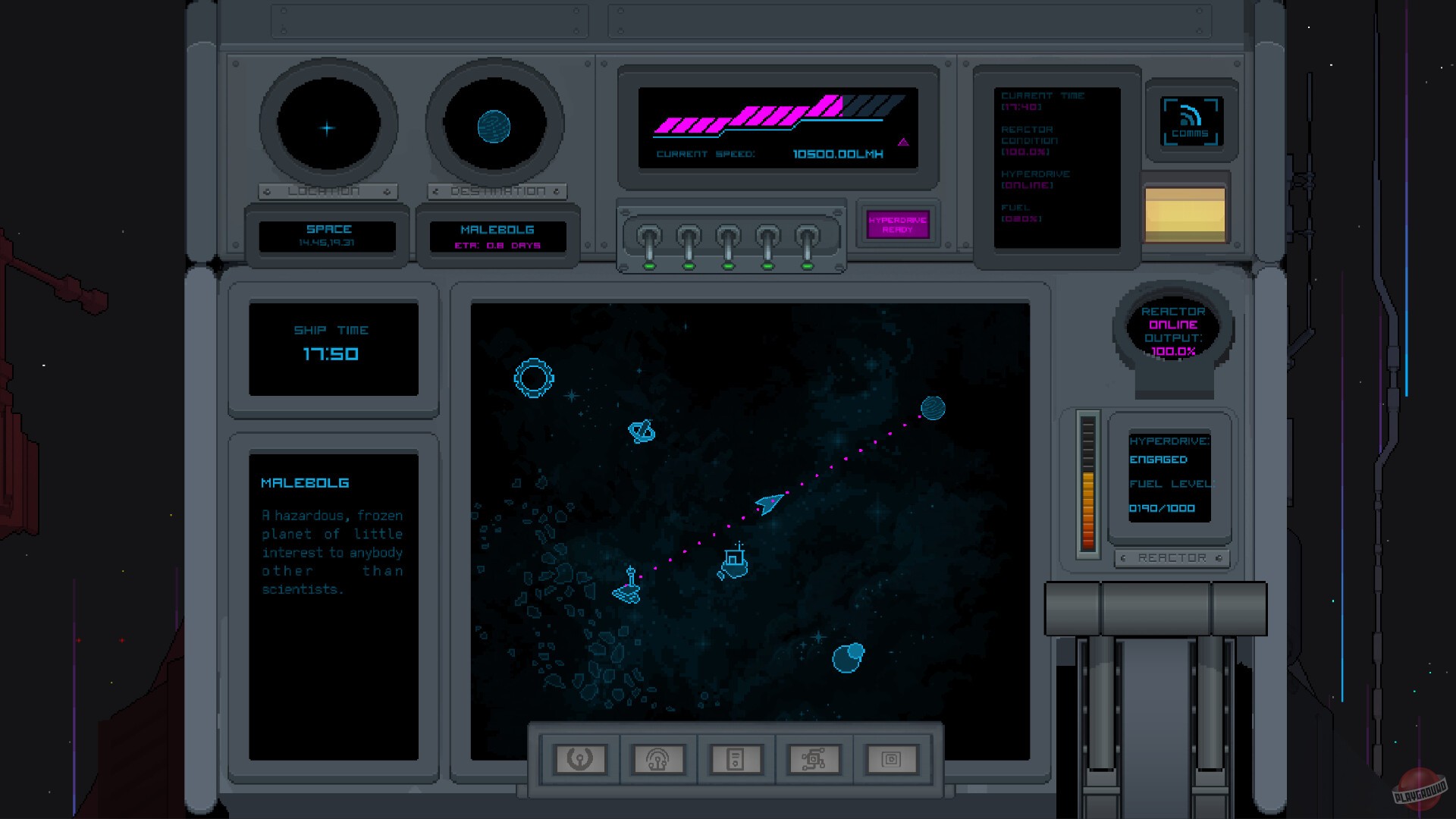Скриншот из игры Starwisp Hyperdrive - 19