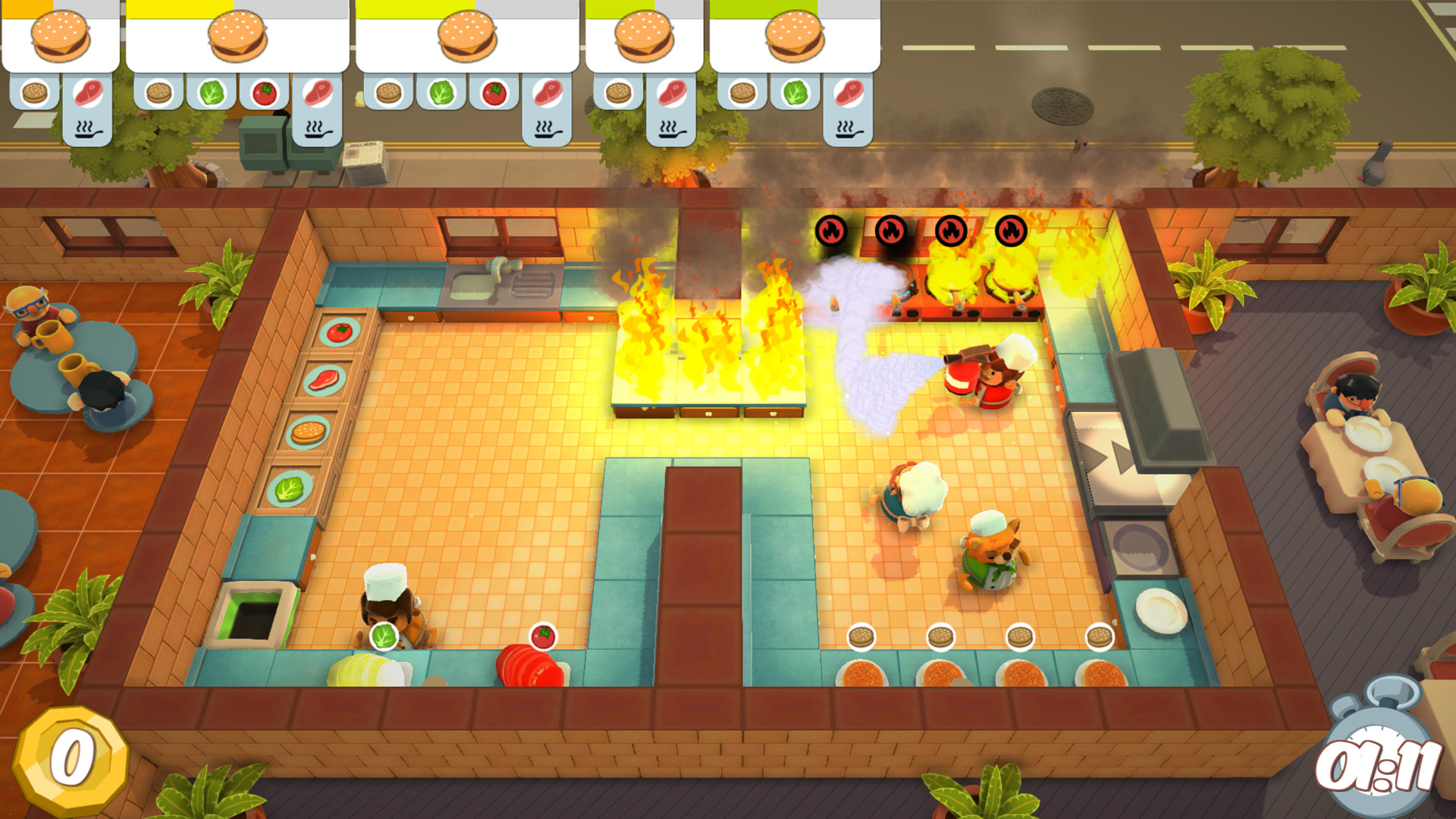 Скриншот из игры Overcooked - 13