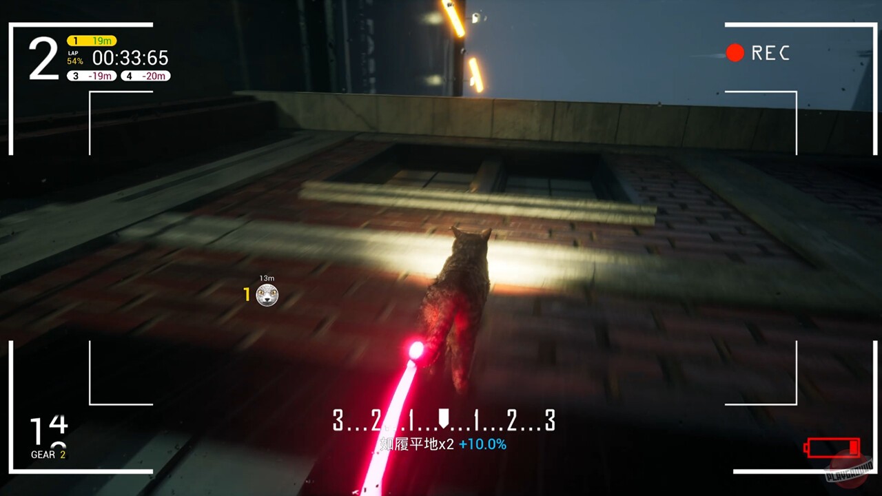 Скриншот из игры Cat Drift - 3