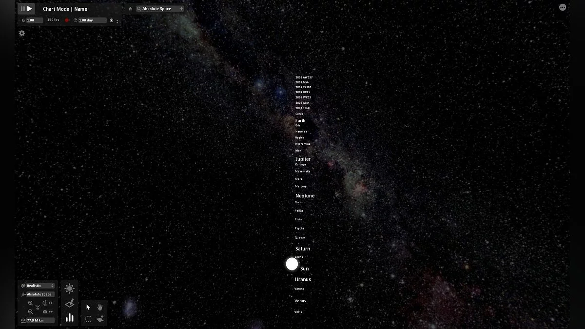 Скриншот из игры Universe Sandbox - 20