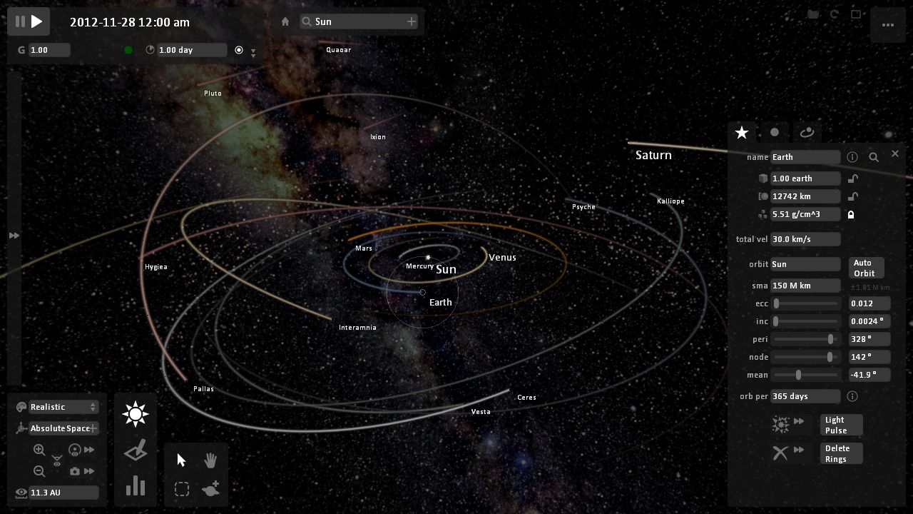 Скриншот из игры Universe Sandbox - 39