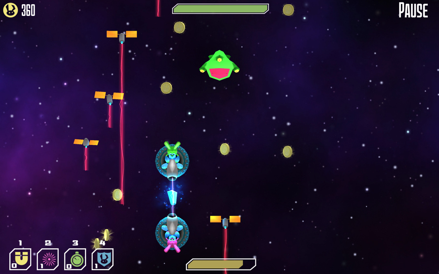 Скриншот из игры RoboBunnies In Space! - 4