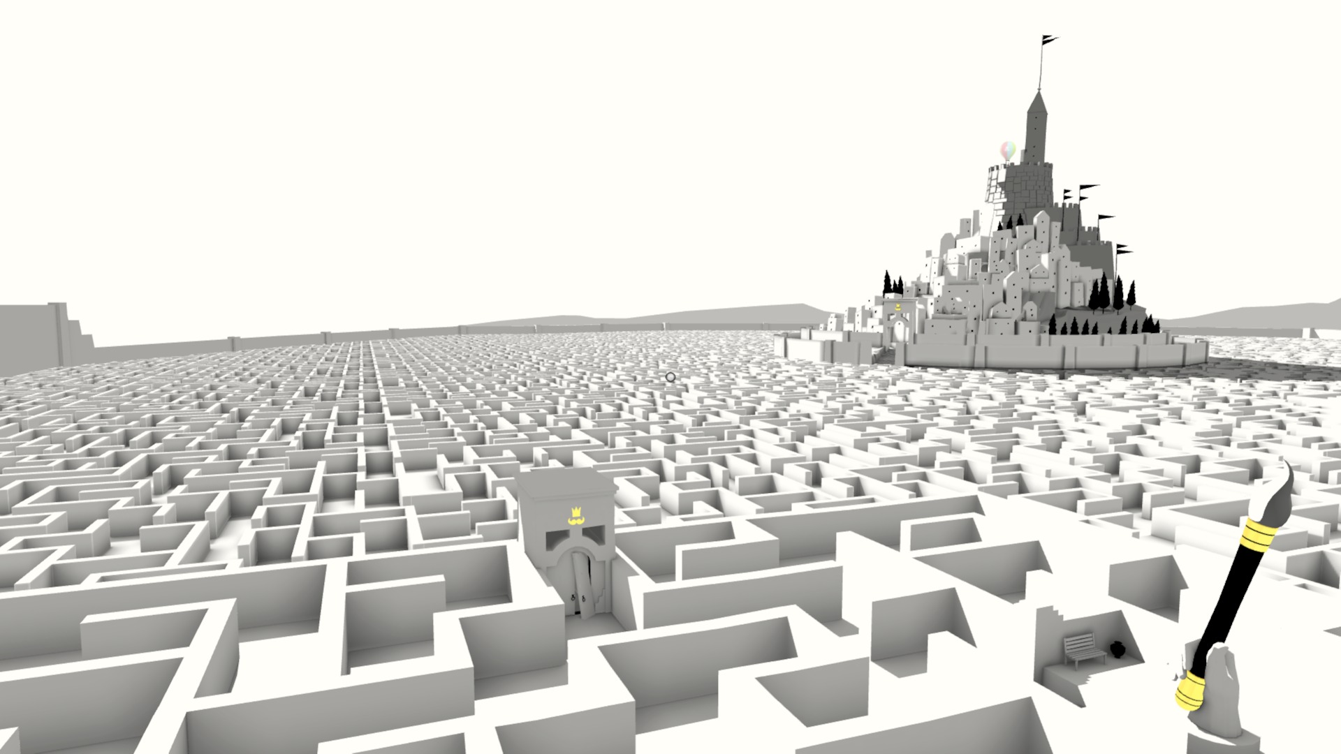 Скриншот из игры The Unfinished Swan - 65