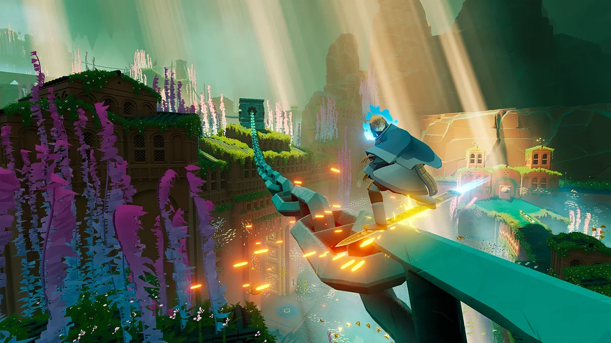 Скриншот из игры Sword of the Sea - 8